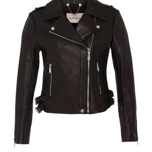 BCBGeneration Faux Leather Moto Jacket